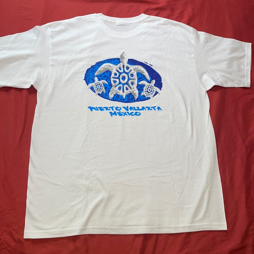 Puerto Vallarta Mexico White T-shirt Size XL NWOT